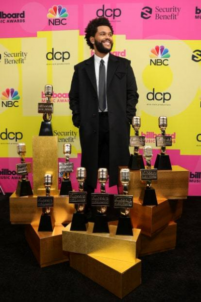 ザ・ウィークエンド、ビルボード・ミュージック・アワードで最多10冠。(VOGUE JAPAN)