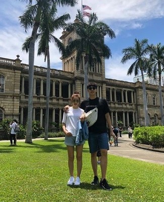 (朝鮮日報日本語版) 元ASジョンア＆チョン・チャンヨン選手、ハワイでハネムーン中（朝鮮日報日本語版）