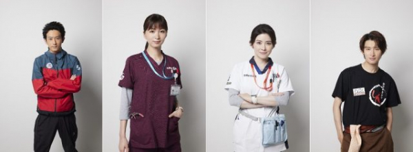 杉野遥亮&岡崎紗絵&宮澤エマ&向井康二「ムードメーカーは向井さん」　“山岳医療ドラマ”「マウンテンドクター」4キャストが撮影現場を語る【インタビュー】(エンタメOVO)