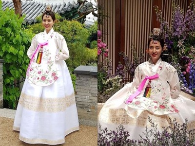 (朝鮮日報日本語版) ハン・チェア、結婚式で美しい韓服姿を披露（朝鮮日報日本語版）