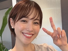 「こんなに短いのは中学生ぶり」　鷲見玲奈アナ、髪を20センチバッサリで“激変”　「誰かと思った」「過去一びっくり」(ねとらぼ)