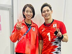 西田有志「夫婦時間も過ごしていきたい」→古賀紗理那が2ショット公開　完璧な連携にファン歓喜「最強最高の夫婦」「日本の誇りです」(ねとらぼ)