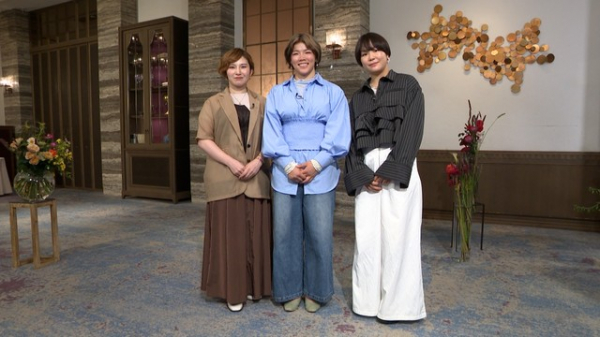 好きなタイプは“岩顔”！？パリ五輪レスリング金・鏡優翔＆藤波朱理選手　土性沙羅さんと結婚願望を語る(めざましmedia)