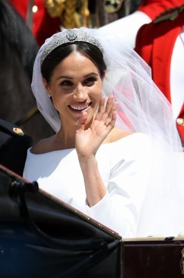 メーガン妃が乗り込んだ1968年製のジャガー、ナンバーは結婚記念日！（Movie Walker）