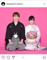 よゐこ濱口＆アッキーナついに結婚、着物姿でインスタ報告（スポーツ報知）