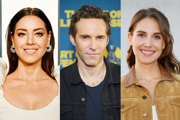 オーブリー・プラザ、夫ジェフ・バエナの新作コメディでアリソン・ブリーと共演(映画.com)