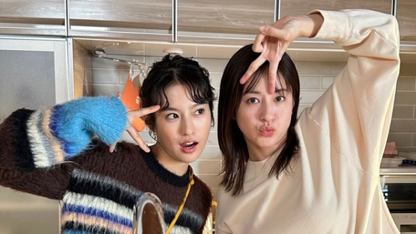 【ありえない！？】“ギャル”な松本若菜＆恒松祐里にSNS「かわいい♡」ギャップに驚く声も『わたしの宝物』(めざましmedia)