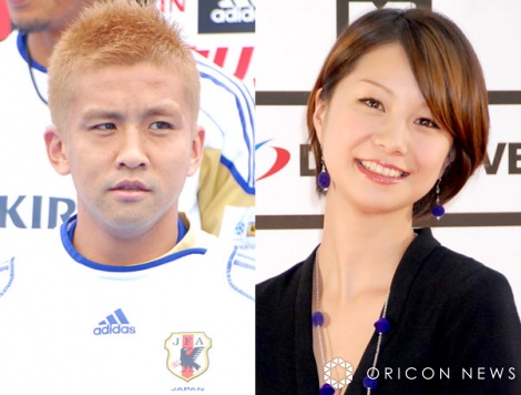 元サッカー日本代表・稲本潤一、妻・田中美保と寄り添い“結婚記念日”報告　夫婦ショットが「ラブラブ」「お似合い」と反響(オリコン)