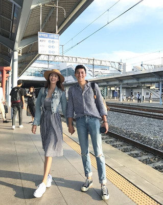 (朝鮮日報日本語版) 新婚ソン・ジェヒ＆チ・ソヨンの旅行ペアルック（朝鮮日報日本語版）