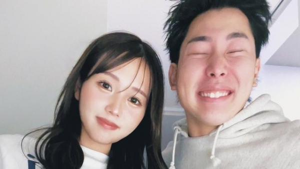 妊娠発表のばんばんざい・るな 夫の愛情あふれる姿公開に「はんるな夫婦って感じ！」「幸せそうでステキ」(めざましmedia)
