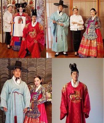 (朝鮮日報日本語版) 9月結婚のキム・ドンヒョン、お相手女性との韓服写真公開（朝鮮日報日本語版）