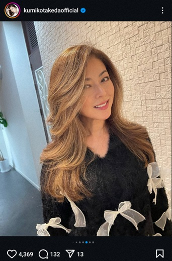 武田久美子56歳　オキニの東京ヘアースタイル公開に「素敵です」「ますます妖艶」「おキレイです」(スポニチアネックス)