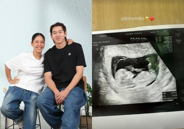 Truedy＆元野球選手イ・デウン、結婚から4年で親に！妊娠を発表(Kstyle)