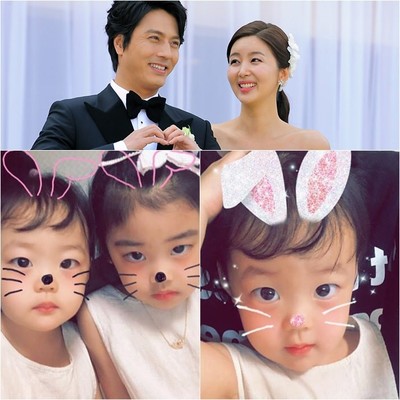 (朝鮮日報日本語版) パク・ソルミ＆ハン・ジェソク、娘2人の写真公開（朝鮮日報日本語版）