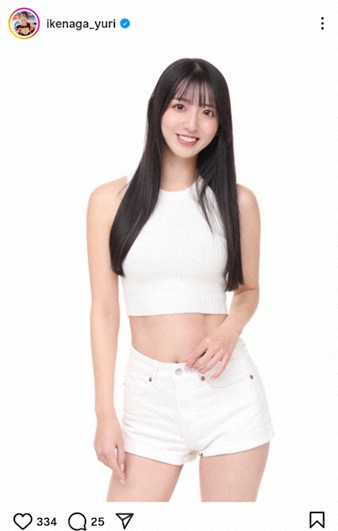 “元アイドル”29歳レースクイーン・池永百合　ミニ丈のトップス＆ショーパン姿で初のTVレギュラー報告(スポニチアネックス)