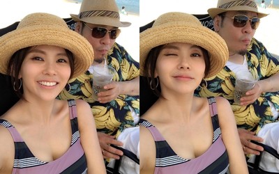 (朝鮮日報日本語版) キム・ジウ＆レイモン・キム、6年目夫婦の「幸せ2ショット」（朝鮮日報日本語版）