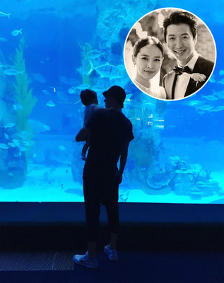 (朝鮮日報日本語版) イ・ドンゴン＆チョ・ユニ、娘と一緒に水族館お出かけ（朝鮮日報日本語版）