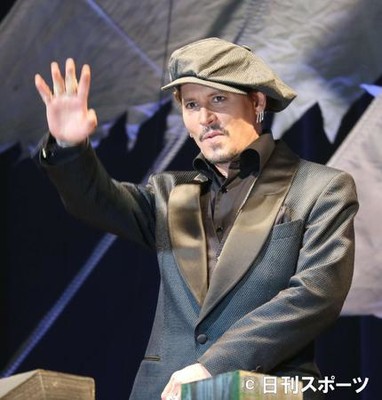 Ｊ・デップ重病説否定　元妻ハードのＤＶ告発と闘う（日刊スポーツ）