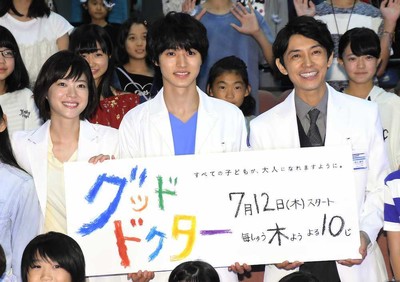 山崎賢人主演「グッド・ドクター」第３話は自己最高11・6％！３話連続２桁　フジ“木10”４年ぶり快挙（スポニチアネックス）