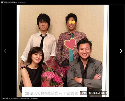 「25年、山あり谷あり」　三浦知良＆りさ子夫人が銀婚式、初々しい“秘蔵写真”も公開（ねとらぼ）