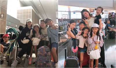 (朝鮮日報日本語版) キム・ソンウン＆パク・ジユン・アナ、家族で仲良く旅行中（朝鮮日報日本語版）