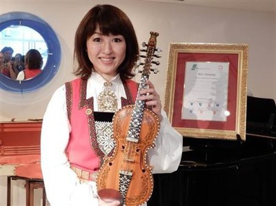 山瀬理桜、ハルダンゲル地方の親善大使に就任（サンケイスポーツ）