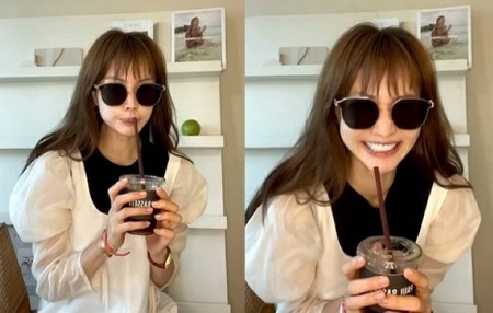 女優のヤン・ミラ、“コーヒーを美しく飲む動画”にチャレンジもおどけた表情も愛らしい笑顔(WoW!Korea)