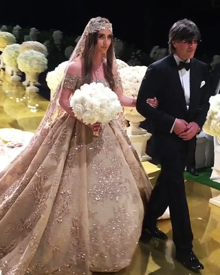 恐るべしロシアの大富豪！ レディ・ガガも登場した11億円の結婚式（ELLE ONLINE）