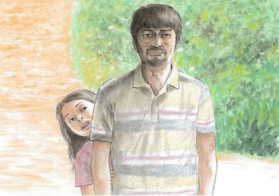 新井英樹が映画「愛しのアイリーン」の一場面を描く、奥浩哉登壇のイベントも（コミックナタリー）