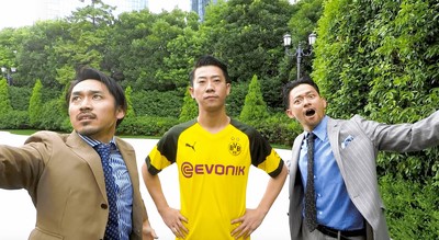 香川選手にパッと見似てる！？ C＆K、自身が歌うドラマ「サバイバル・ウェディング」主題歌ダンス動画で山根和馬と謎のコラボ（E-TALENTBANK）