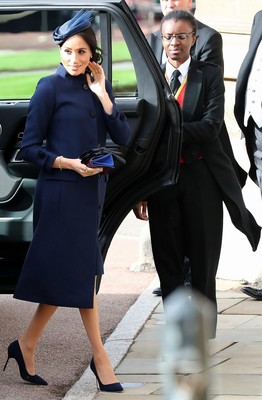 メーガン妃、ユージェニー王女の結婚式に（ELLEgirl）