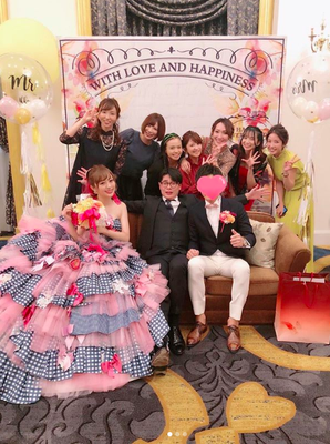 菊地亜美の結婚披露宴に矢口真里・手島優ら出席「豪華な集合写真」（E-TALENTBANK）