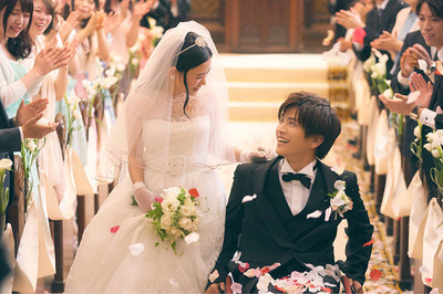 岩田剛典＆杉咲花のウェディング姿を公開『パーフェクトワールド 君といる奇跡』（dmenu映画）