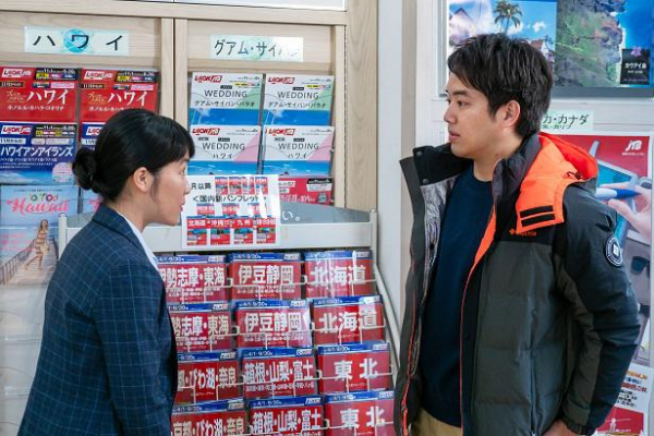 剛力彩芽“明子”の職場を訪れると耳を疑う事実を知る！焦る三浦貴大“敏郎”＜彼女のウラ世界　第2話＞(WEBザテレビジョン)